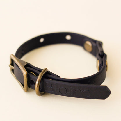 Bloire | Collar Vegan Leather Black for Cat